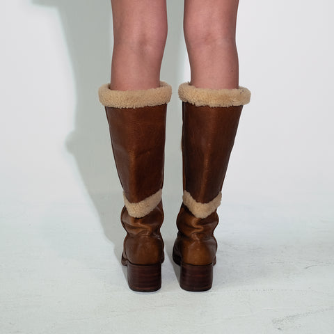 FRYE BOOTS (Brown)