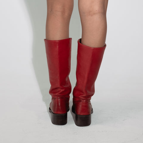 FRYE BOOTS (Red)