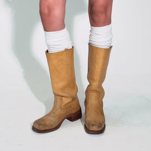 FRYE BOOTS (Yellow)