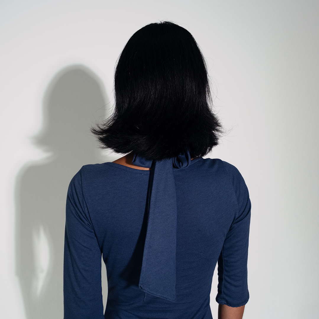 LUCKY HAIR SCARF (Blue)